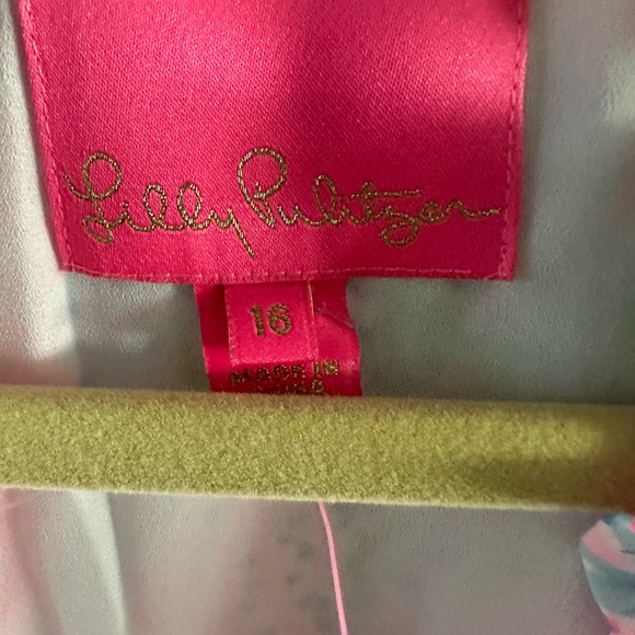 Lilly Pulitzer Cally soft shift, size 16 - Picture 3 of 9